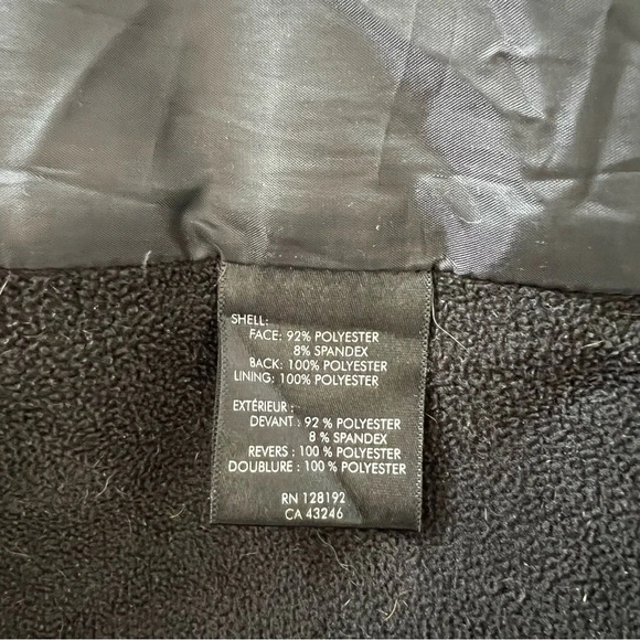 T Tech By Tumi Mens L8JL Jacket Size L Black High Tech Outdoor Wear Full Zip - Picture 4 of 5